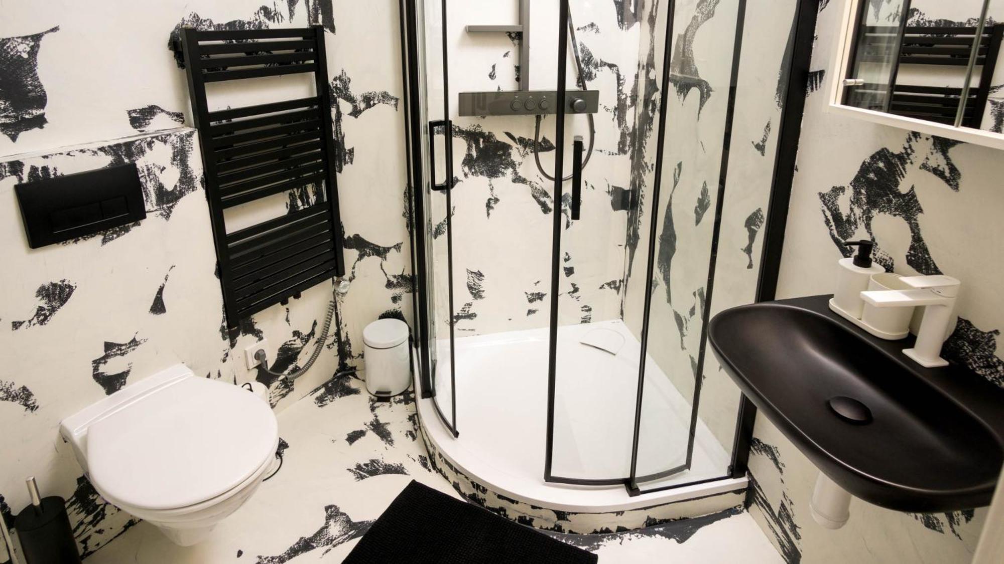 Black & White Apartment Prague By Wenceslas Square And Muzeum المظهر الخارجي الصورة